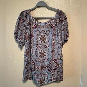 Sundance Silk Top Size Medium‎